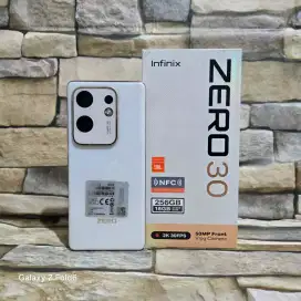 Infinix Zero 30 NFC 8/256 4G Fulset segel mulus 98%