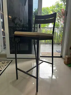 High chair ikea sandsberg kursi bar tinggi
