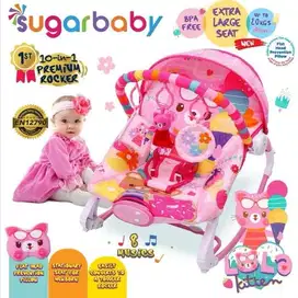 Sugarbaby Bouncer Bayi 10 in 1 Premium Rocker.