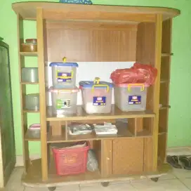 Lemari tv dan meja tv