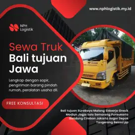 Sewa truk jasa angkut jasa pindahan Bali Jawa