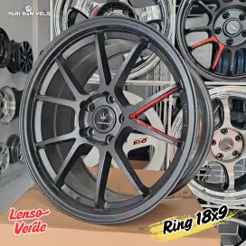 Lenso Verde Ring 18 lebar 8,5
PCD. 5x114.3 et. 35