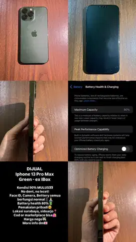 Iphone 13 Pro Max - 256gb - Green
