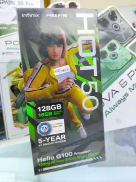 Infinix Hot 50 8GB+8GB/128GB,Baru,Segel Box ,Garansi Resmi,Original