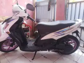 Dijual santai Mio smile  th 2012 pajak of,plat on ss lengkap