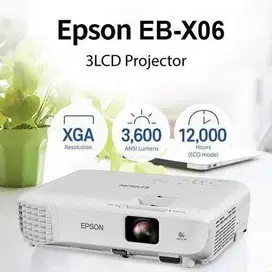 Projector Epson EB - X06 XGA 3LCD HDMI 3600 Lumens