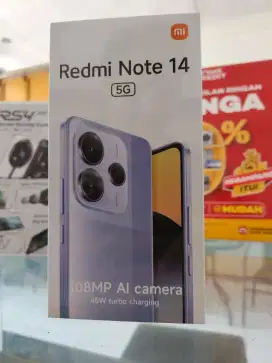 Xiaomi Redmi Note 14 5G 8GB/256GB,Baru,SegelBox,garansi Resmi,Original