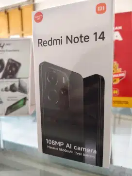 Xiaomi Redmi Note 14 4G 8GB/256GB,Baru,SegelBox,Garansi Resmi,Original