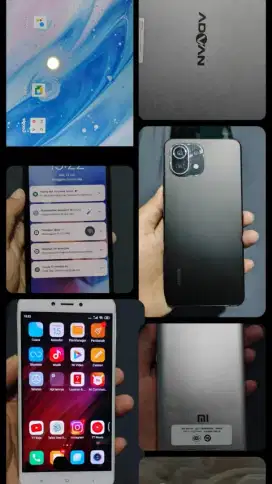 Ada minus - jual borongan Advan sketsa 3 + Mi 11 lite + redmi 4x