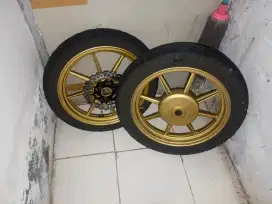 Vrossi ring14 + ban untuk matic yamaha 125