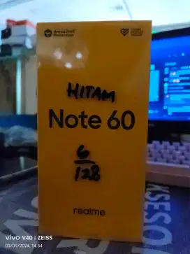 Realme Note 60 6GB+6GB/128GB,Baru,Segel Box,Garansi Resmi,Original