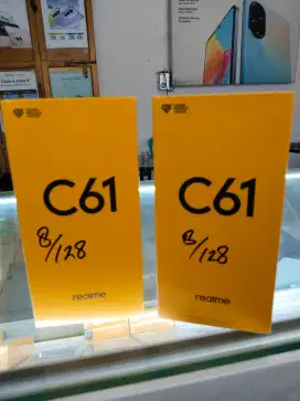 Realme C61 8GB+8GB/128GB,Baru,Segel Box,Garansi Resmi,Original