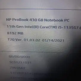 Mainboard laptop HP 430 G8 core i5 gen 11