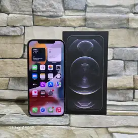 Iphone 12 Pro Max 512Gb Resmi ibox BH 83% Fulset segel mulus 98%
