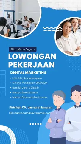loker staff digital marketing