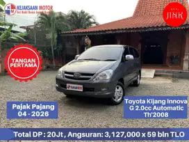 Toyota Kijang Innova G 2.0cc Automatic Th'2008
