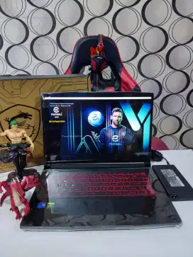 MSI Gaming GF63 GEN 9 RAM 16GB SSD+HDD Dual VGA Nvidia GTX