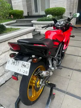 Ninja RR 2013 motor simpanan, koleksi, KM rendah