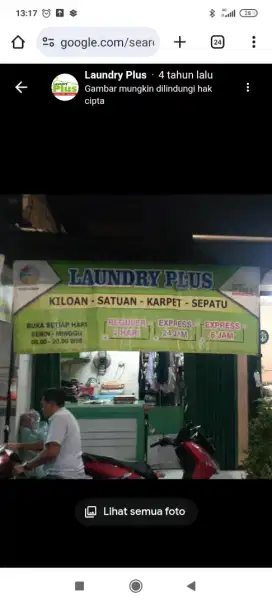 Kasir sekaligus Gosok Laundry