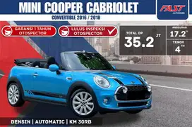 MINI COOPER 2016 / 2018 CABRIOLET CONVERTIBLE KM.30RB PAJAK PNJG #F1ST