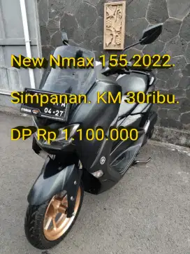 Nmax 2022. Pajak ON. Like New. KM Low. Original. BanOK. Cash/Kredit/TT