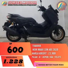 YAMAHA NEW NMAX CON ABS TAHUN 2020 PAJAK HIDUP, SURAT LENGKAP,FREE OLI