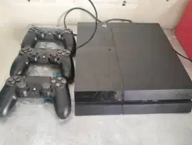 PS4 FAT Original 500 Gb Plus Kaset BD Jual Cepat