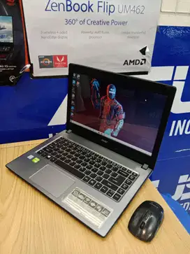 LAPTOP ACER E5-476 CORE i3 GEN 8 RAM 4GB NVIDIA | DIJUAL