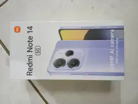 Dijual Redmi note 14 5G. Internal 512 gb, Ram 12 Gb, Kmera 108 MP. Ori