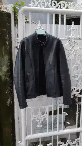 Jaket kulit sapi/ byson original caferacer.