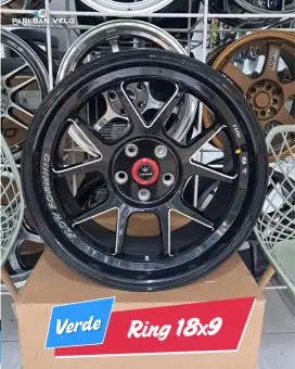 Lenso Verde Flow Forming 18 lebar 9 
pcd. 5x114 et.18 innova, xpander