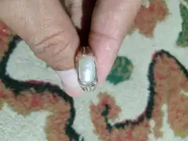 Jual cincin mutiara ring perak