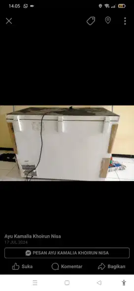 FREEZER MIDEA 350LITER