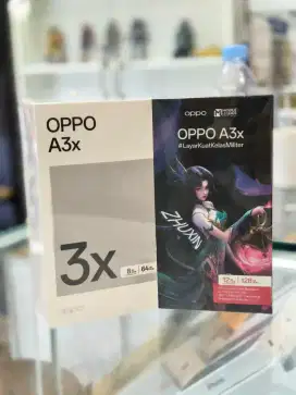 Oppo A3x ram 4+4/128Gb Garansi resmi 12bulan