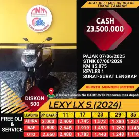 LEXI LX KEYLESS TH 2024 KREDIT TANPA DP PAKAI CC/PAYLATER