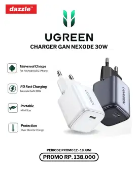 UGREEN TYPE C 30W CHARGER 90666 / 15326