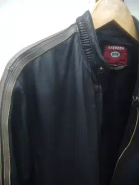 Jaket kulit asli size L