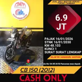 CB 150 R TH 2012 PLAT TANGERANG PAJAK ON BISA BAYAR VIA CC/PAYLATER