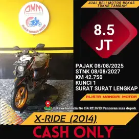 YAMAHA X-RIDE TH 2014 PAJAK ON ONLY CASH