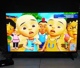 LED TV POLYTRON 32 IN ANALOG NORMAL + STB DIGITAL JUAL CEPAT AJA