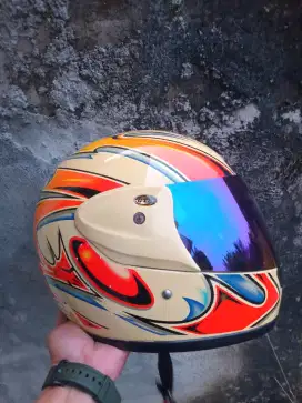 helm fullface vintage like new mulus