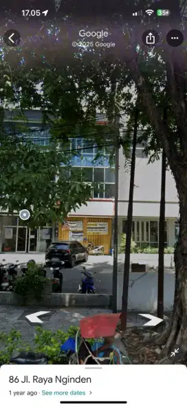 Disewakan Ruko Raya Nginden Surabaya – Komersial, Parkiran Luas, SHM