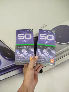 [ respon cepat WA ] Infinix Note 50 Pro 8+8/256 Garansi resmi 1thn