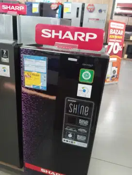 Promo kulkas Sharp bunga 0persen