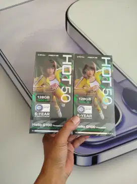 [ Respon cepat WA ] Infinix Hot 50 NFC 8+8/128 Garansi resmi 1thn