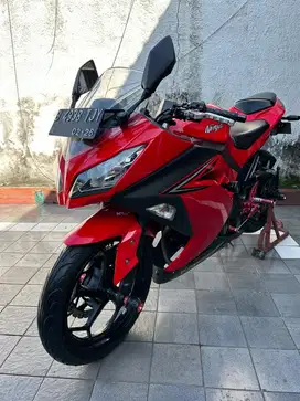 Kawasaki ninja 250fi th 2016 km 4000 perak asli