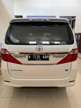 Toyota Alphard 2012 Bensin