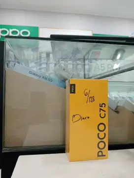 POCO C75 6/128 NEW MURAH GARANSI RESMI