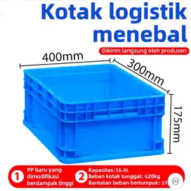 Keranjang plastik box plastik