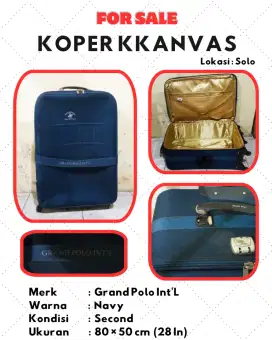 Koper kanvas grand polo int'l